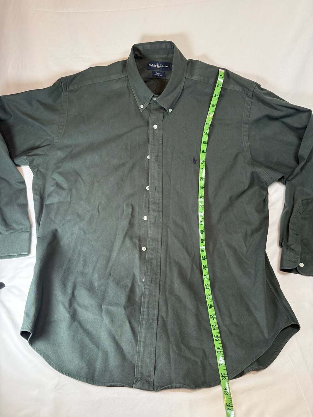 Ralph Lauren Blake 100% Cotton Long Sleeve Button Down Shirt